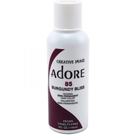 Adore Burgundy Bliss 85 Semi-Permanent Hair Colour 4oz