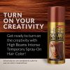 High Beams Intense Temporary Spray On Hair Colour Brown Black 80ml