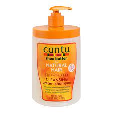 Cantu Shea Butter Natural Sulphate-Free Cleansing Cream Shampoo Salon-Size 25oz