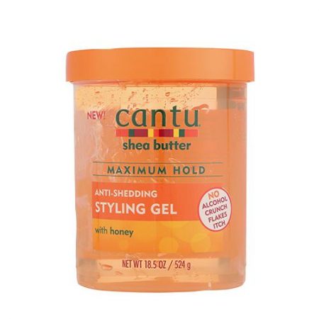 Cantu Anti-Shedding Styling Gel with Honey 18.5oz