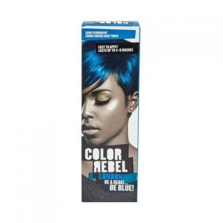 Colour Rebel Semi Permanent Hair Conditioning Hair Toner Blue Dye