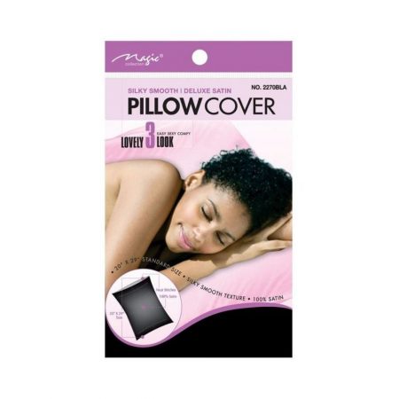 2270BLA Magic Collection Satin Pillow Cover