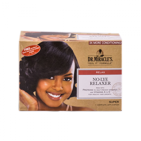 Dr Miracles Super No-Lye Relaxer Kit