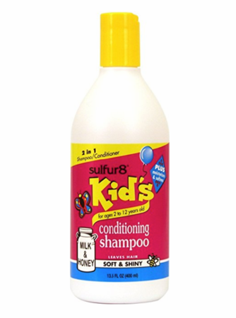 Sulfur8 Kids Milk & Honey Conditioning Shampoo 13.5oz