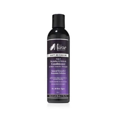The Mane Choice Soft As Can Be Revitalize & Refresh 3-in-1 Co-Wash, Leave In, Detangler 8oz