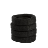 Black Fabric Hairbands 12 Pack