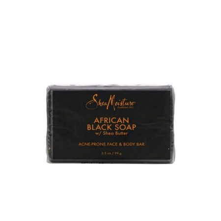 Shea Moisture African Black Soap Face Bar Soap 99g