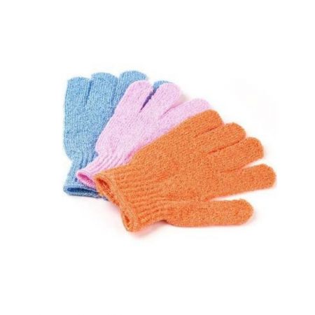 Exfoliating Shower Glove Sponge x2