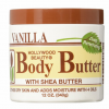 Hollywood Beauty Vanilla Body Butter with Shea Butter 12oz