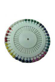 Round Multi Coloured Pins