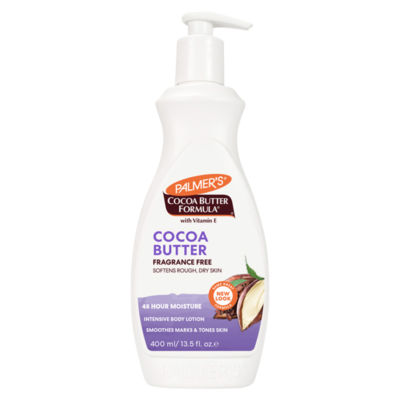 Palmers Cocoa Butter Formula Fragrance-Free Daily Body Lotion with Pump 14oz
