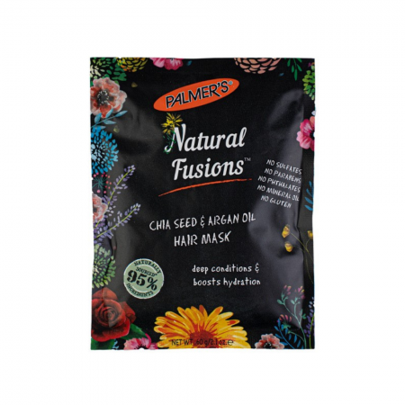 Palmers Natural Fusions Chia Seed and Argan Oil Hair Mask Sachet 60g