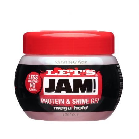 Lets Jam Protein & Shine Mega Hold Gel 9oz