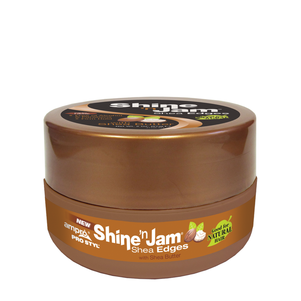 Ampro Shine 'N Jam Conditioning Gel Shea Edges 4oz