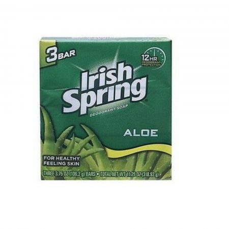 Irish Spring Aloe Bar Soap (Pack of 3)