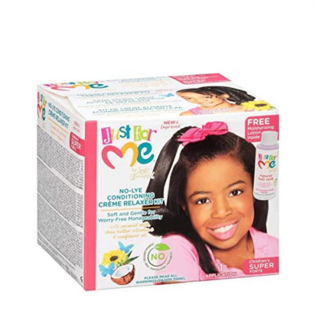 Just For Me No-Lye Conditioning Creme for Kids Super Relaxer Kit