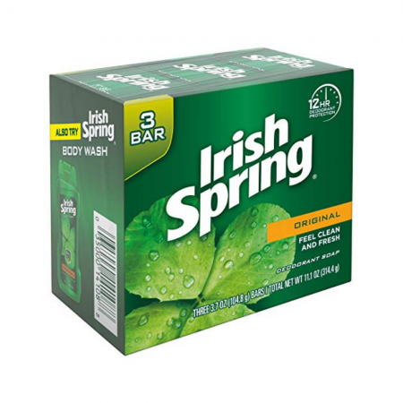 Irish Spring Original Bar Soap (Pack of 3)