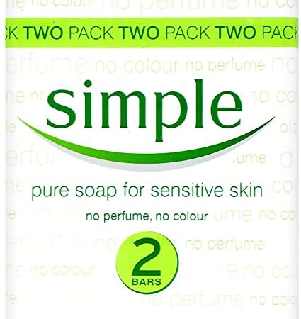 Simple Soap (2 Pack) 125g