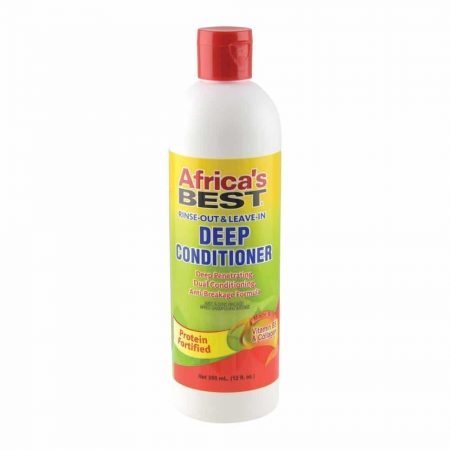 Africa's Best Rinse-Out & Leave-In Conditioner Deep Conditioner 12oz