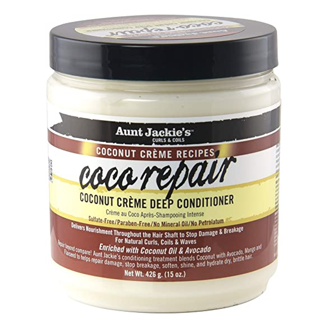 Aunt Jackies Coconut Creme Coco Repair Deep Conditioner 15oz