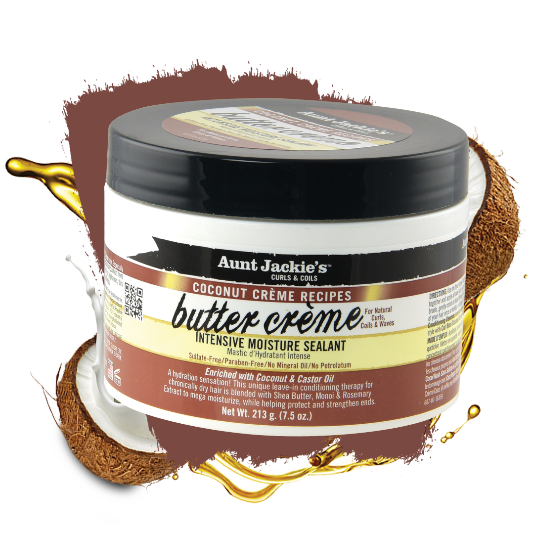 Aunt Jackies Coconut Butter Creme Intensive Moisture Sealant 7.5oz