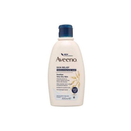 Aveeno Skin Relief Fragrance-Free Moisturising Body Wash 300ml