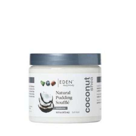 Eden Body Works Natural Coconut Shea Pudding Souffle 16oz