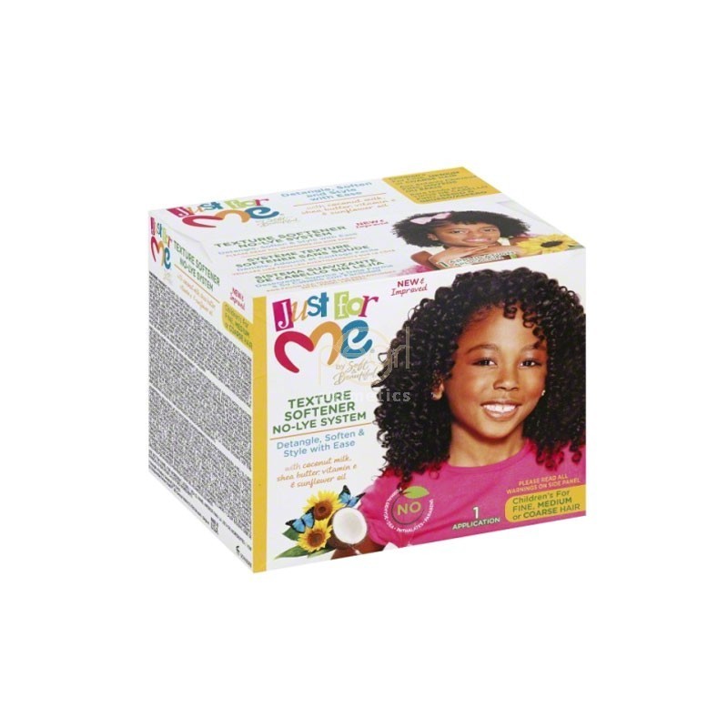Just For Me Kids No Lye Texture Softener Kit