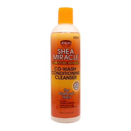 African Pride Shea Miracle Oil Co-Wash Conditioning Cleanser12oz