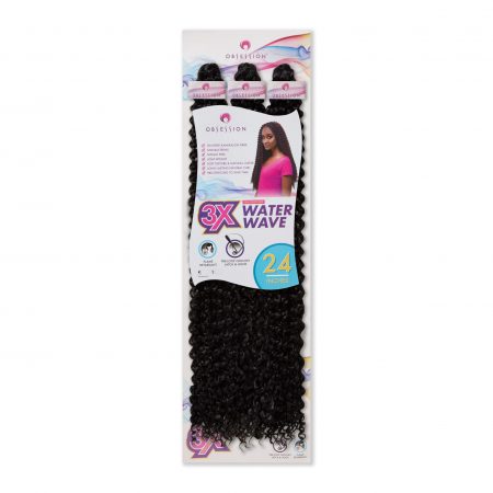 Obsession 3X Water Wave Crochet & Braiding Hair 24"