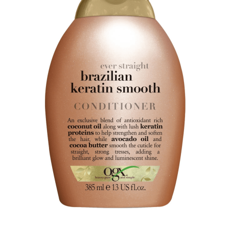 OGX Ever Straight Brazilian Keratin Smooth Conditioner 13oz
