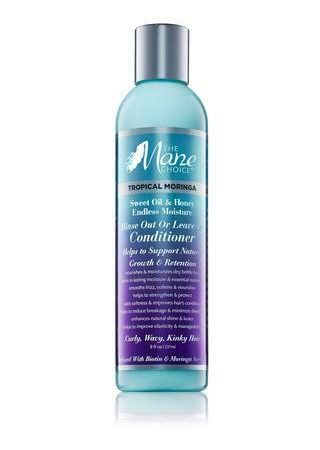 The Mane Choice Tropical Moringa Sweet Oil & Honey Endless Moisture Rinse Out or Leave-In Conditioner 8oz
