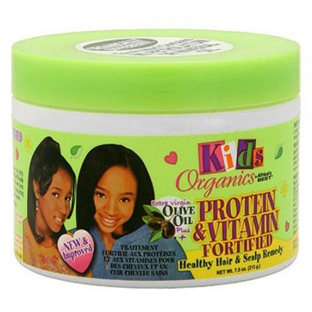 Africas Best Kids Originals Olive Oil Protein Vitamin Fortified Hair & Scalp Remedy 7.5oz