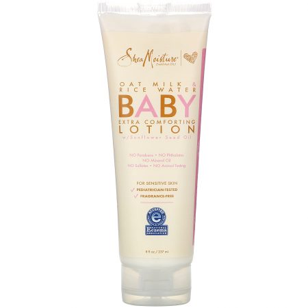 Shea Moisture Baby Oat Milk & Rice Water Extra-Comforting Lotion 8oz