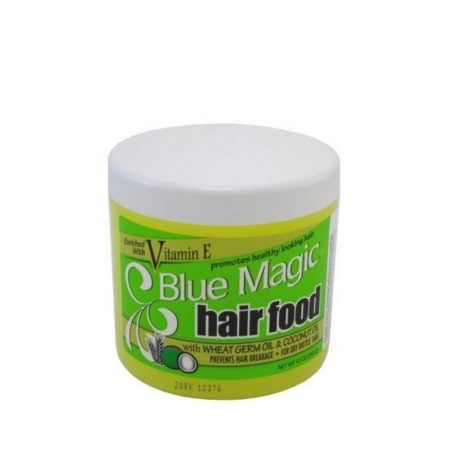Blue Magic Hair Food with Wheat Germ Oil & Coconut Oil 12oz