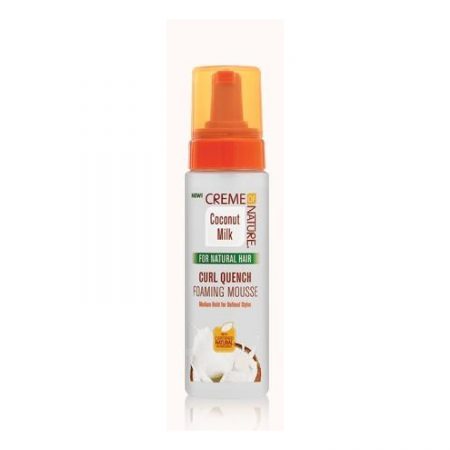 Creme of Nature Coconut Milk Curl Quench Foaming Mousse 7oz