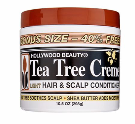 Hollywood Beauty Tea Tree Creme Light Hair & Scalp Conditioner 10.5oz