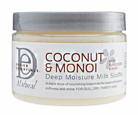 Design Essentials Coconut & Monoi Deep Moisture Milk Soufflé 12oz
