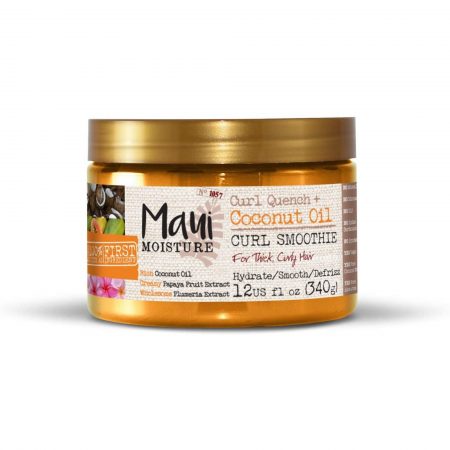 Maui Moisture Curl Quench + Coconut Oil Curl Smoothie 12oz