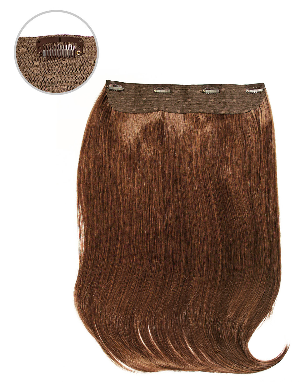 Clip-In Glam Straight 1 Piece Hair Extensions