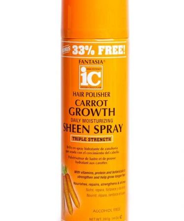 Fantasia IC Carrot Sheen Triple-Strength Alcohol-Free Spray 14oz