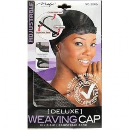 Magic 2269 Deluxe Weaving Cap with Expandable Straps