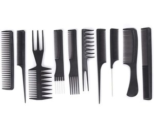 24260 10 Piece Styling Comb Set for Hair