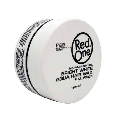 Red One Bright Wight Full Force Aqua Hair Wax 5oz