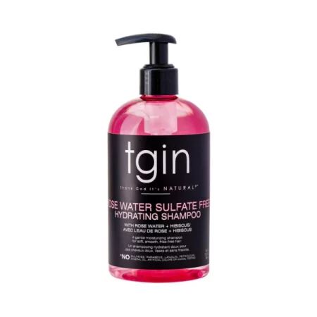 TGIN Rose Water Sulphate-Free Hydrating Shampoo 13oz