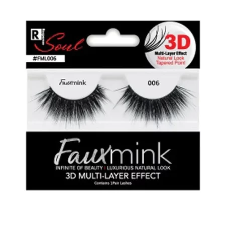 Response Soul 3D Multi-Layer Effect Natural Look Tapered Faux Mink Eyelash