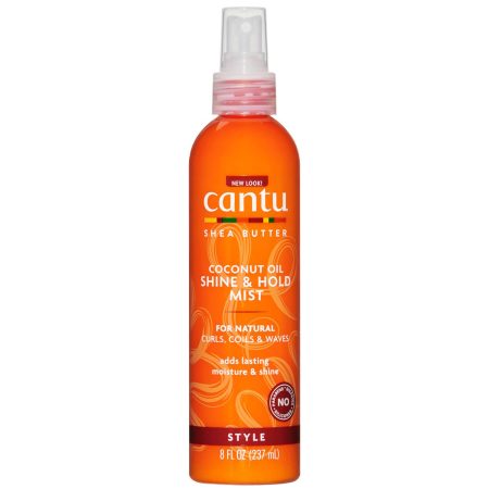 Cantu Shea Butter For Natural Hair Coconut Oil Shine & Hold Mist 8oz
