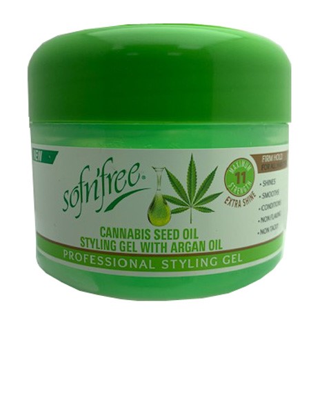 Sof n Free Cannabis Seed Oil Styling Gel 250ml