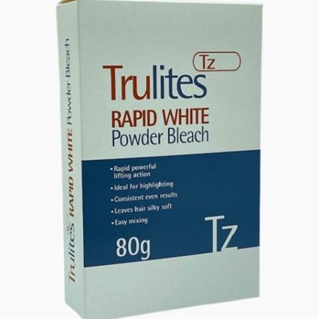 Trulites Rapid White Powder Bleach Sachets 80g