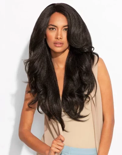 Relaxed Yaki Texture Blowout Wig